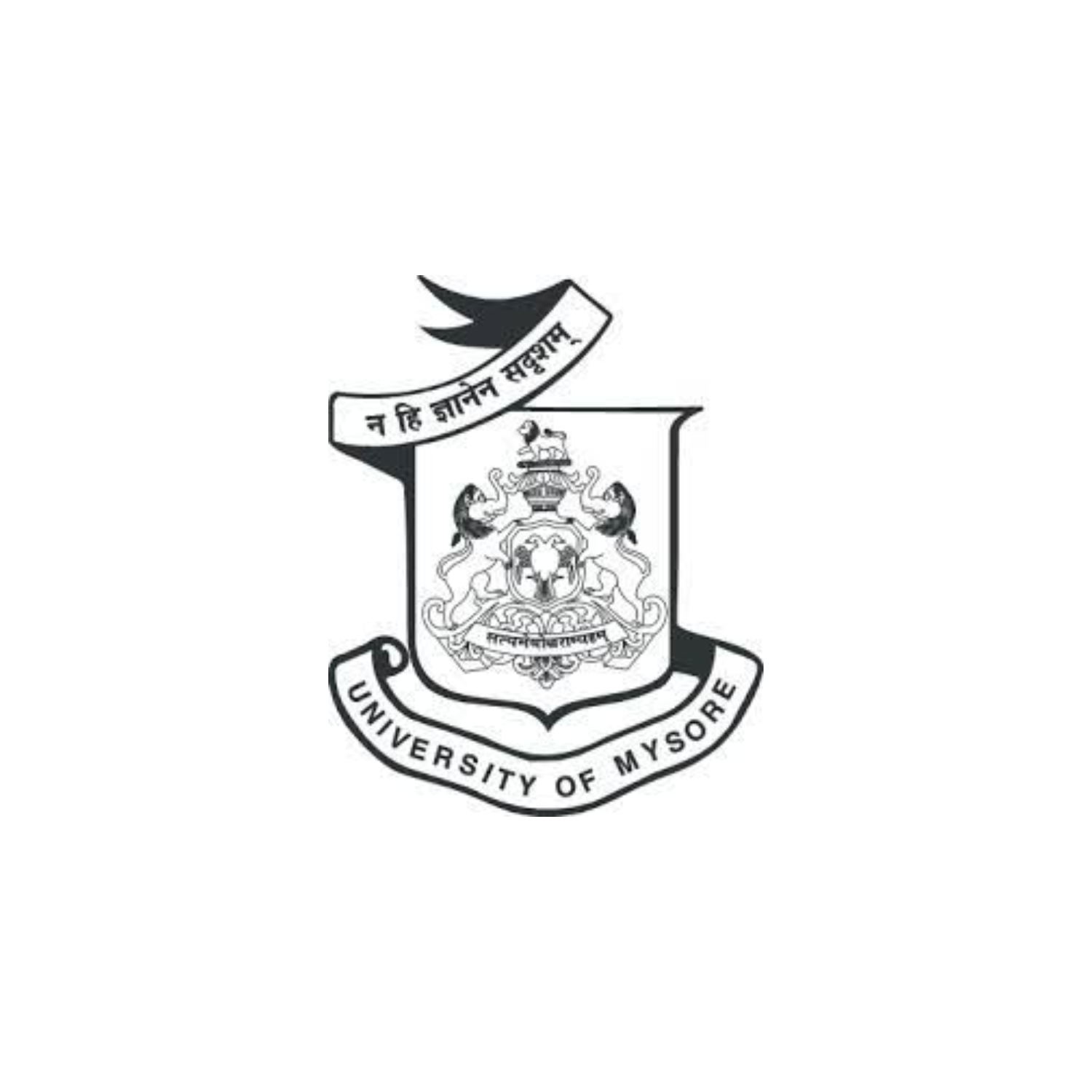 mysore university logo