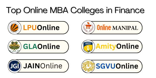 Top Online MBA Colleges in Finance| Courses, Admission